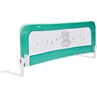 ZOPA Barrera para la cama MONNA barrera de cama barandilla seguridad de cama niño (Menthol Mint)